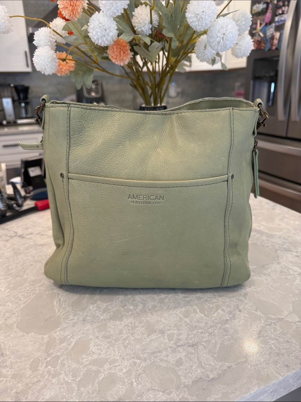 American leather co Austin shoulder bag